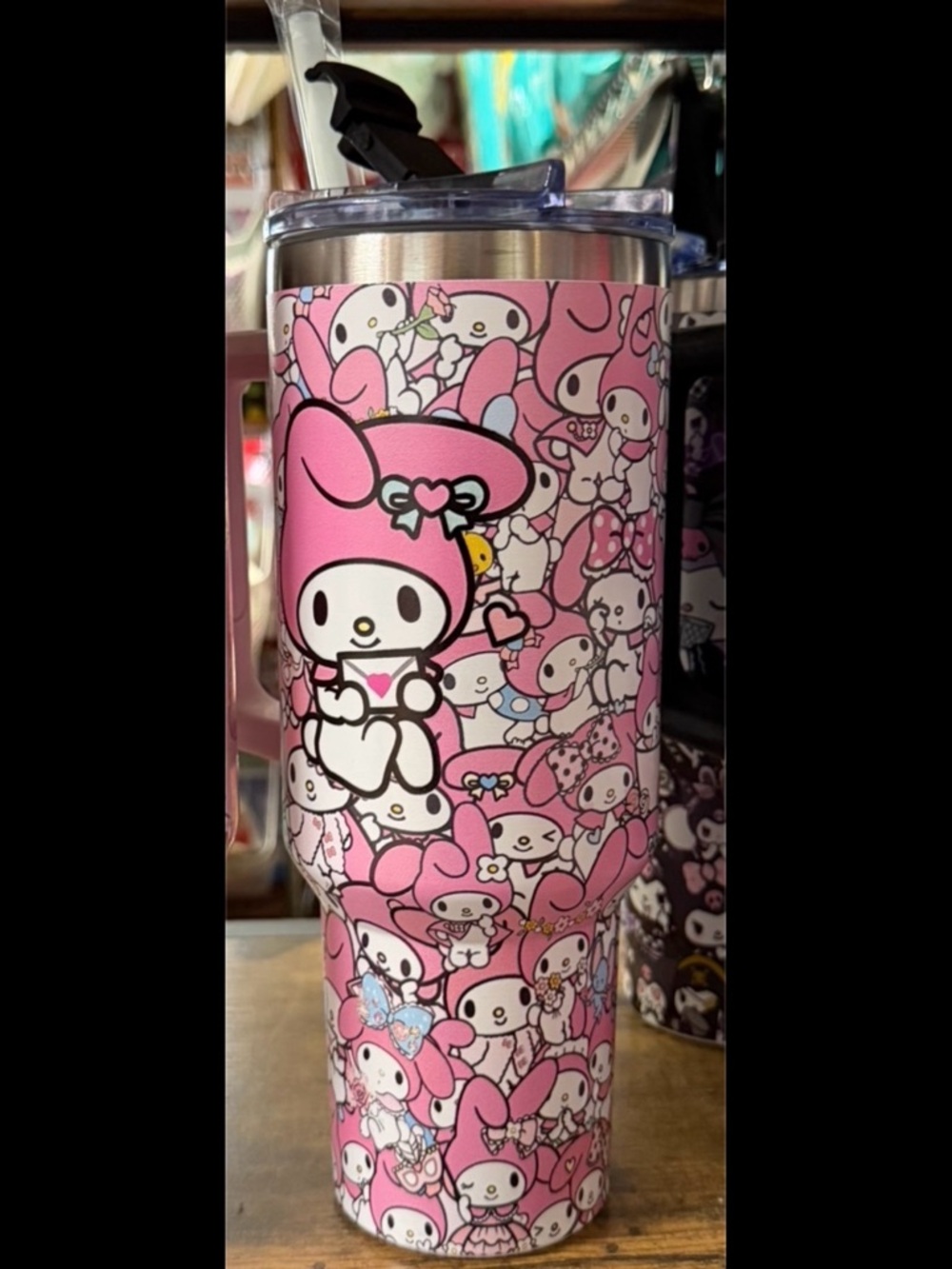 Sanrio My Melody Pink and White Character Tumbler
